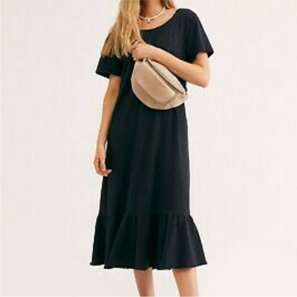 Free people.beach stella tshirt dress medium